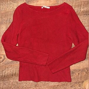 Abercrombie ribbed sweater top
